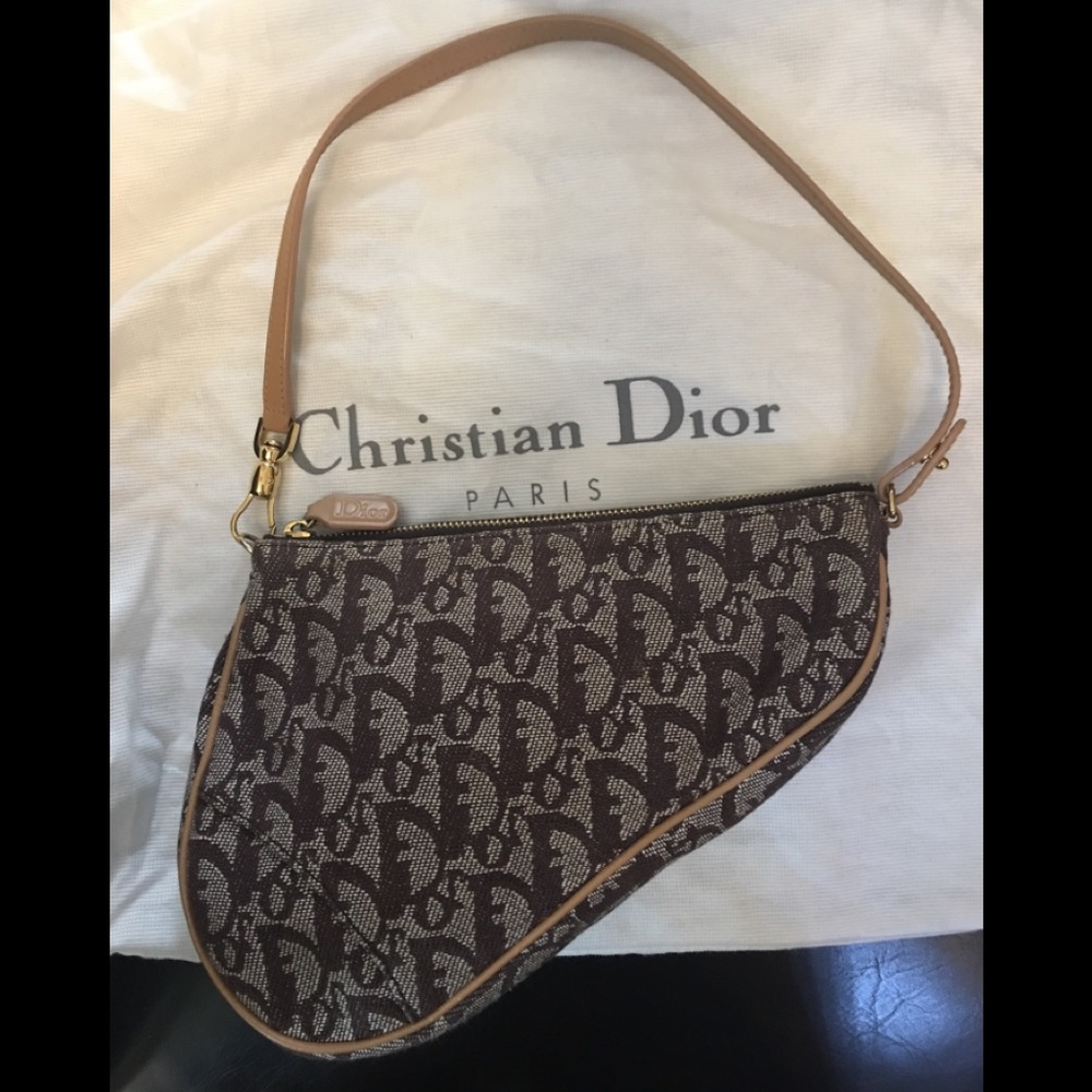 SOLD Christian Dior Mini Saddle Bag